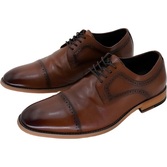 Stacy Adams Dickinson Cap Toe Oxford Shoe Cognac US 11 EU 43 main image 4